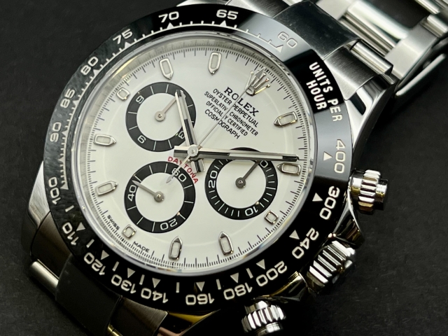 ステンレス製DAYTONA初のセラミックベゼル【Ref.116500LN】