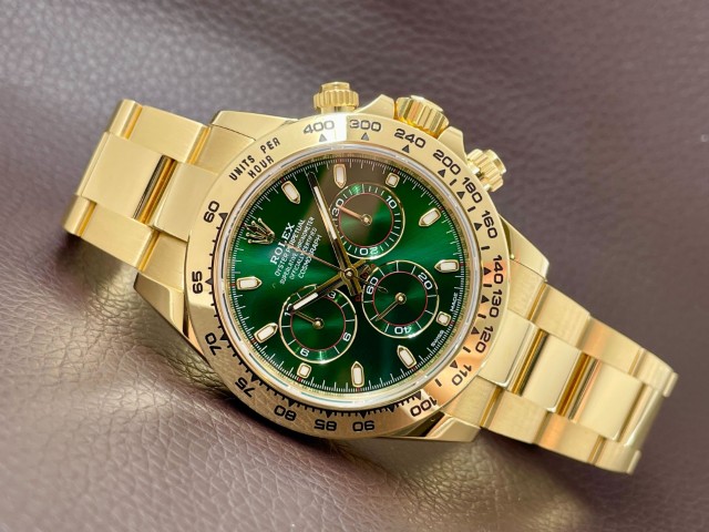 美しいグリーンダイヤル【Ref.116508】